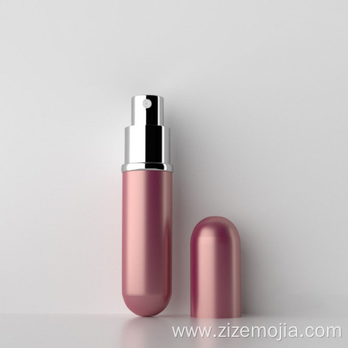 Aluminum cover 10ml glass perfume spray bottle